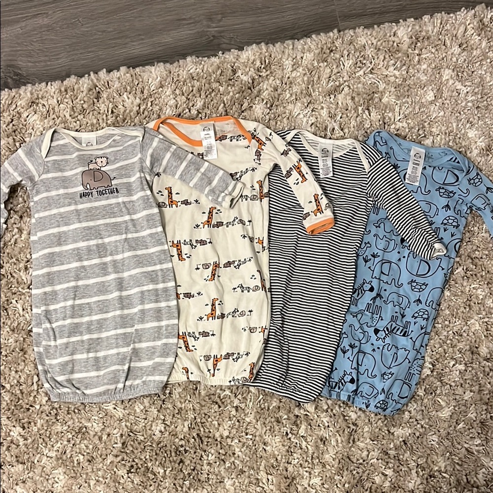 Gerber Gray and Cream Sleep Sacks for Cozy Comfort